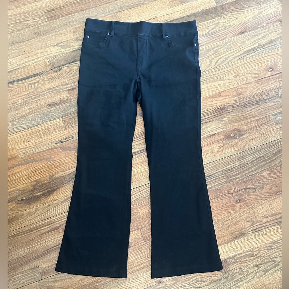 SPANX Black Flare Jeans Size 2X